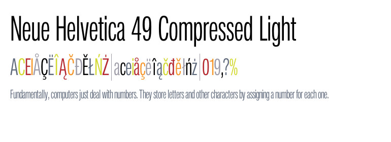 Helvetica Compressed Free Download Mac